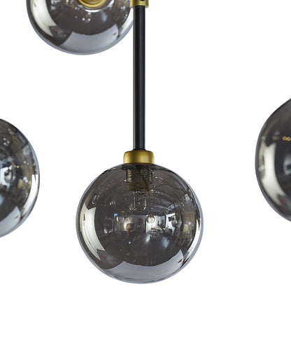 NAHLA DEIMOS CHANDELIER - LARGE - SMOKE GREY