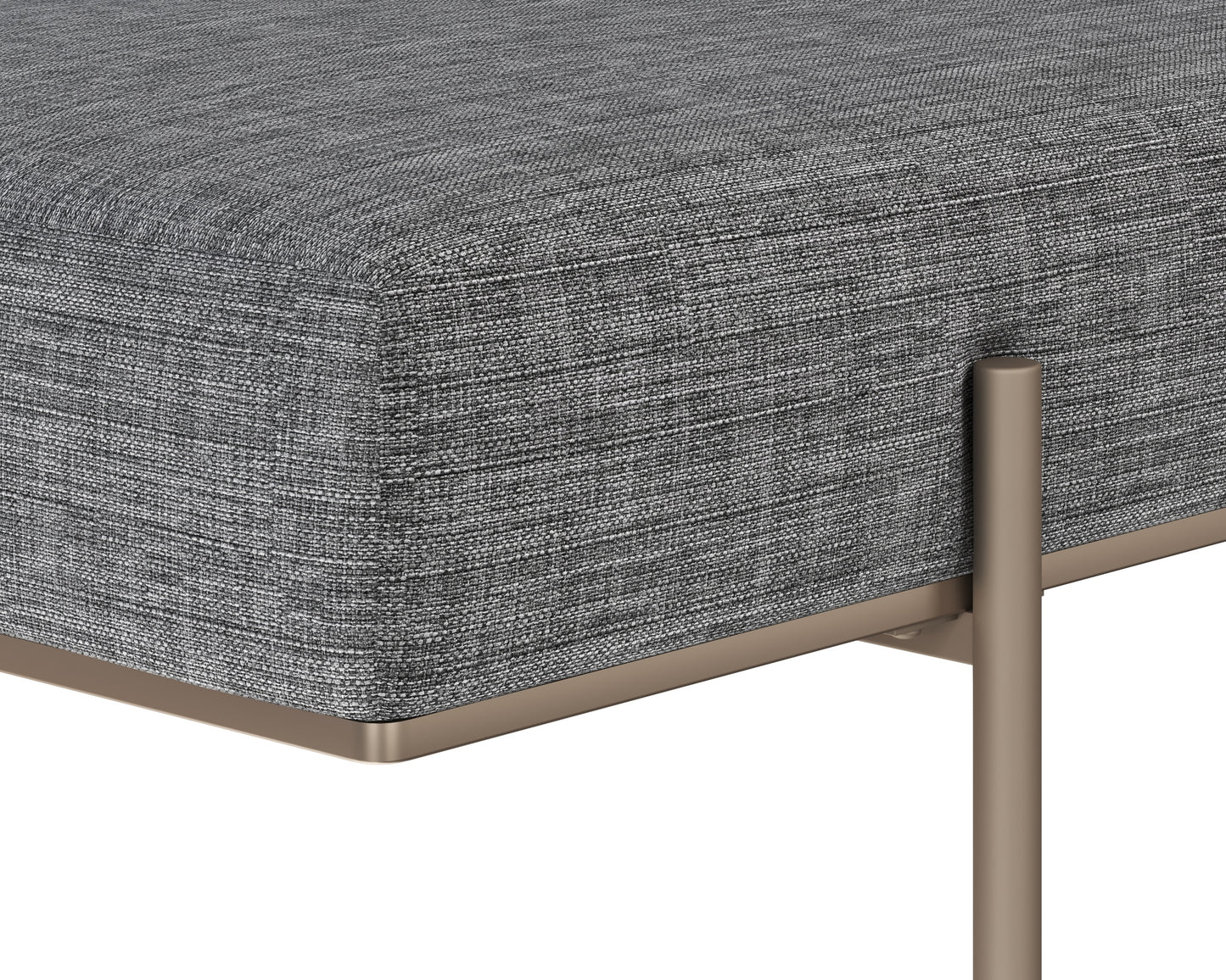 NAHLA DAVIAN BENCH - CHACHA GREY