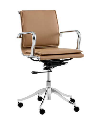 NAHLA MORGAN OFFICE CHAIR - TAN