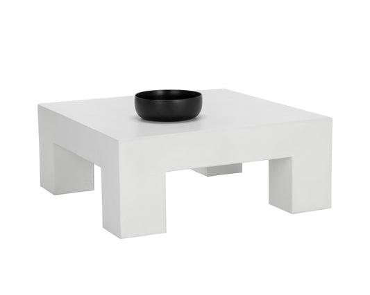 NAHLA RENLEY COFFEE TABLE - WHITE