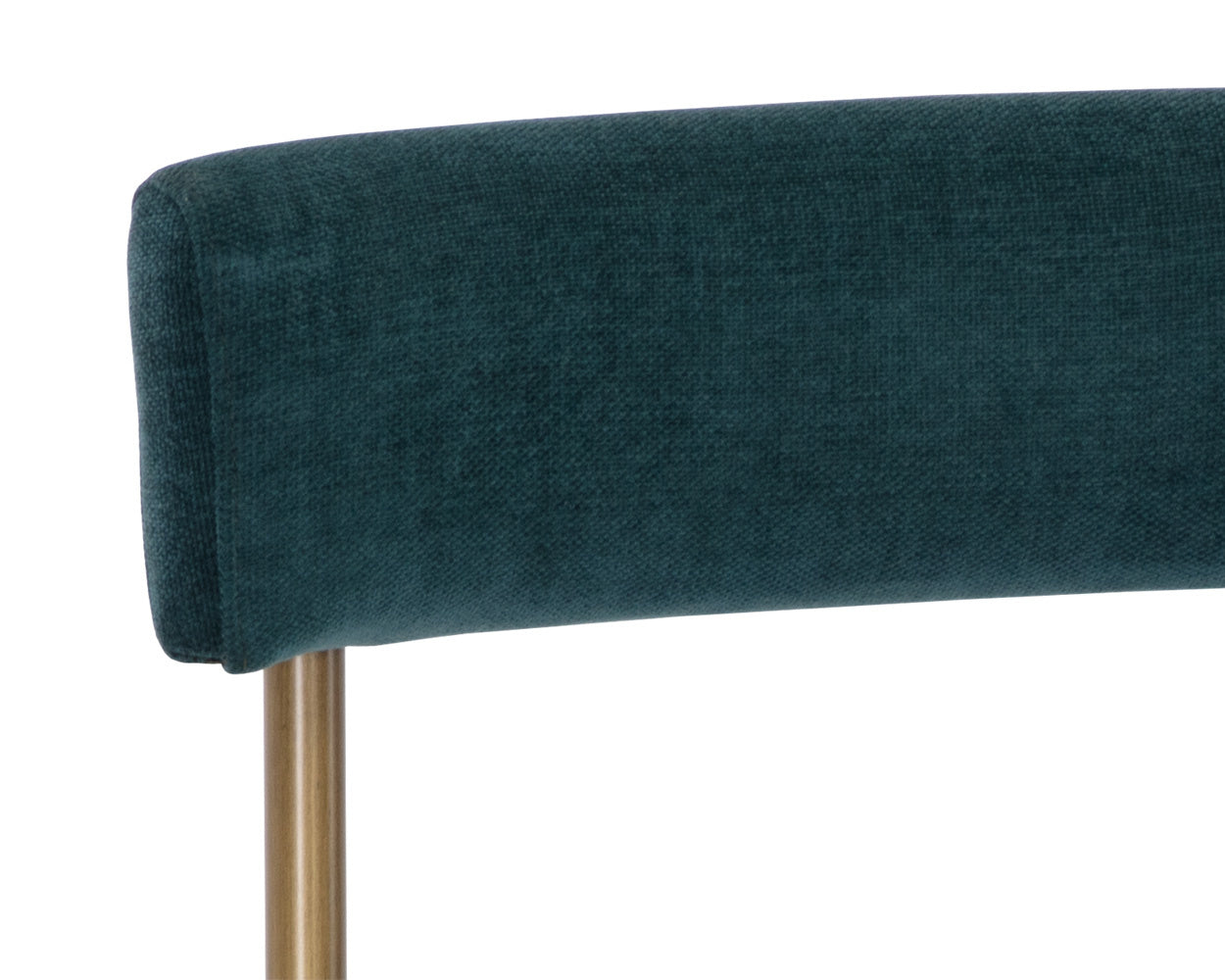 NAHLA SENECA DINING CHAIR - ANTIQUE BRASS - DANNY TEAL