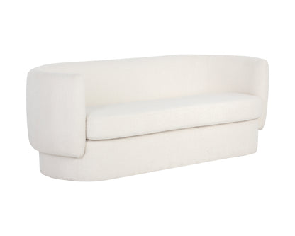 NAHLA VALENCE SOFA - MAYA WHITE