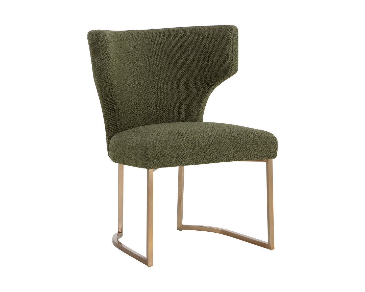 NAHLA WILLOWDALE DINING CHAIR - COPENHAGEN OLIVE