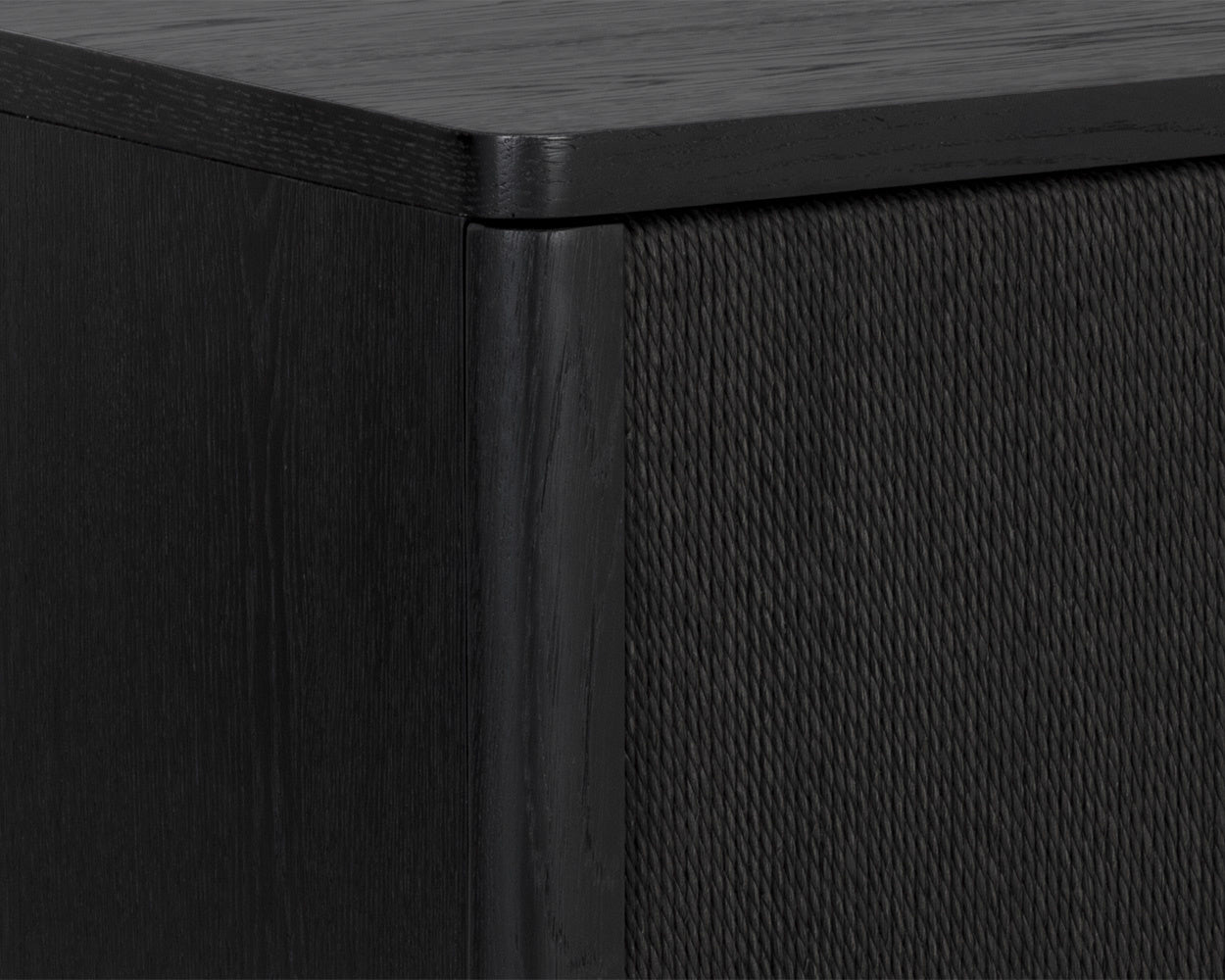 NAHLA ETIENNE NIGHTSTAND - BLACK