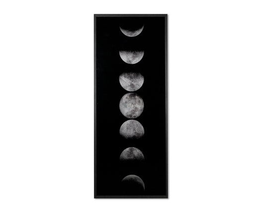 NAHLA MOON PHASES - 72" X 30" - CHARCOAL FRAME