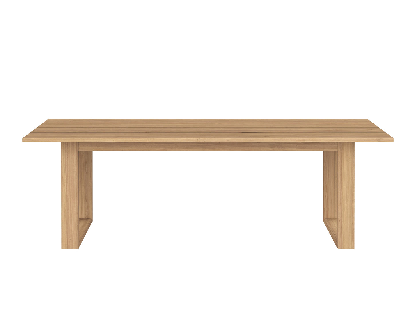 NAHLA TROPEA DINING TABLE - NATURAL - 94"