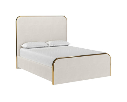 NAHLA TOMETI BED - QUEEN - CHACHA CREAM