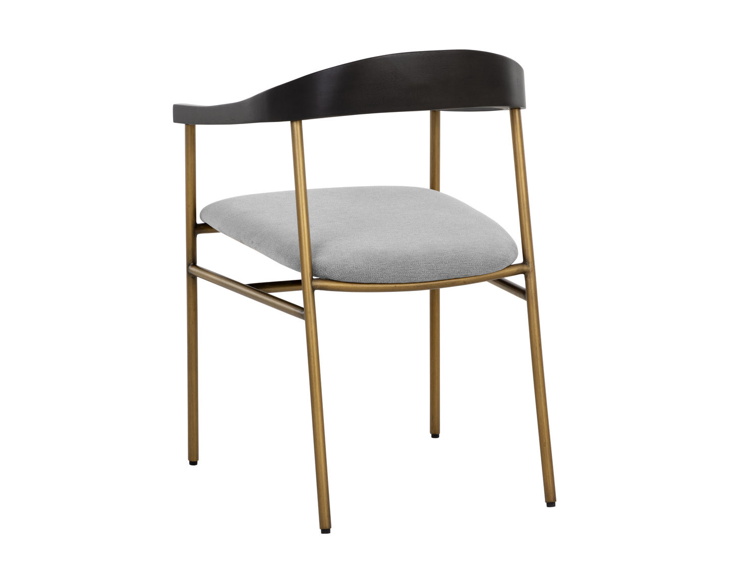 NAHLA GIORGIO DINING ARMCHAIR - POLO CLUB STONE