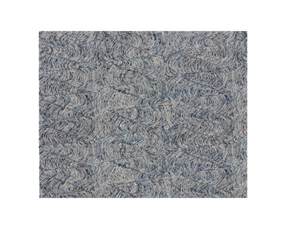 NAHLA CORFU HAND-TUFTED RUG - BLUE / CHARCOAL - 8' X 10'