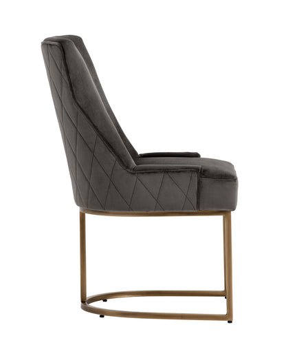 NAHLA FLORENCE DINING CHAIR - PICCOLO PEBBLE