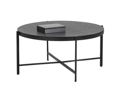 NAHLA WILLEM COFFEE TABLE - MEDIUM - OAK VENEER