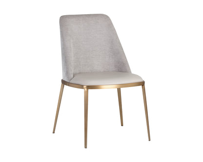 NAHLA DOVER DINING CHAIR - NAPA STONE / POLO CLUB STONE