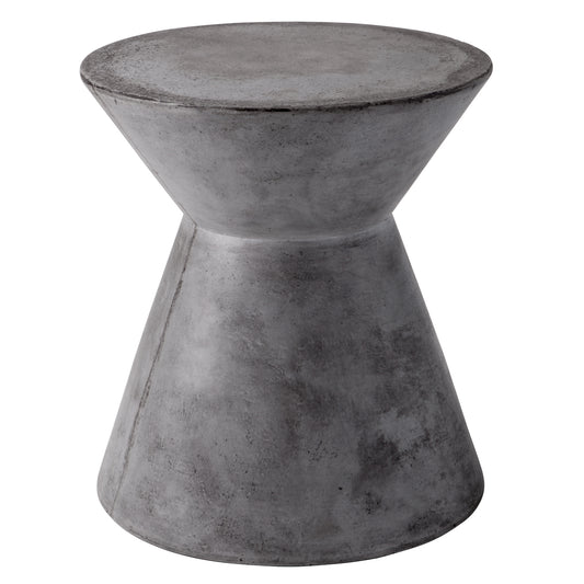 NAHLA ASTLEY END TABLE - GREY