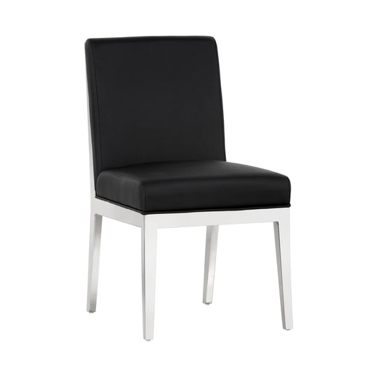 NAHLA SOFIA DINING CHAIR - BLACK