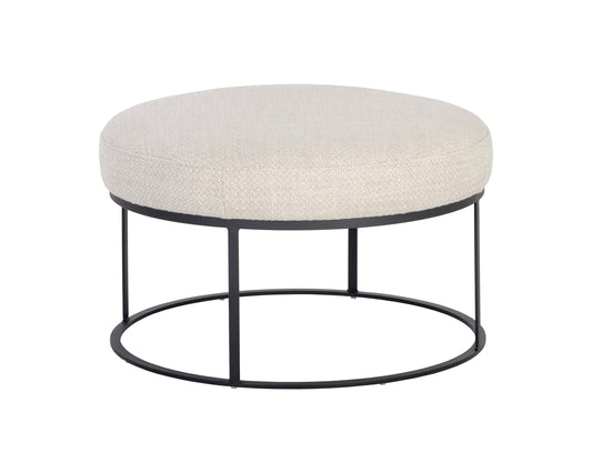 NAHLA ELGIN OTTOMAN - MOTO STUCCO