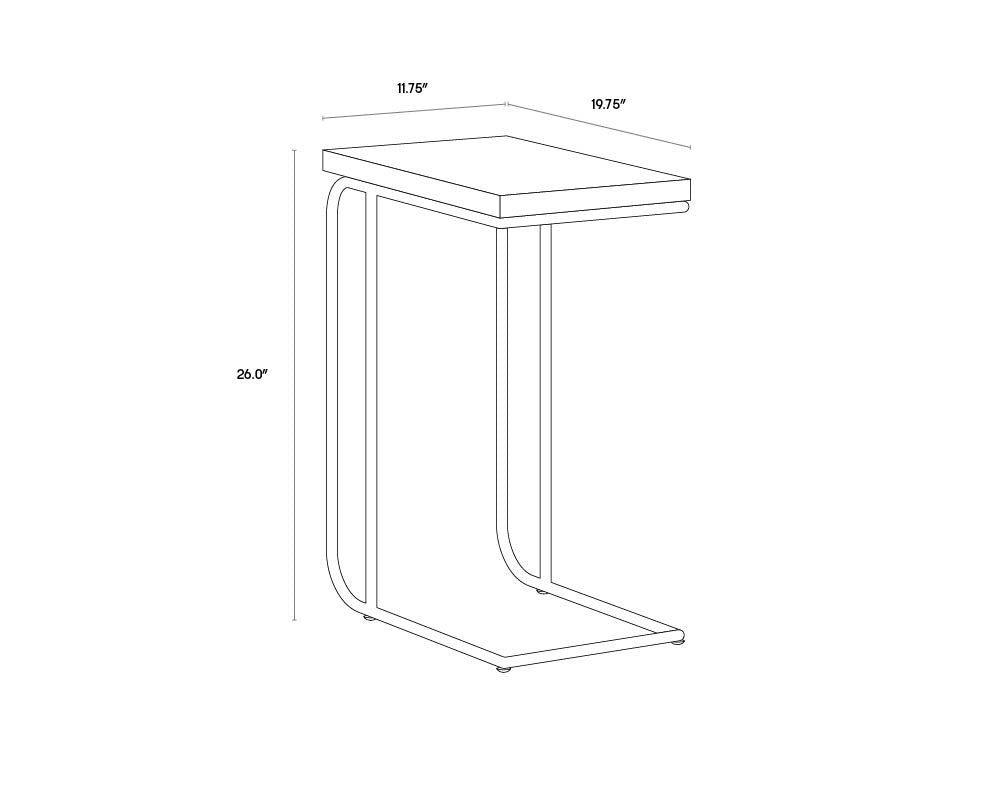 NAHLA LUCIUS END TABLE