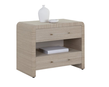 NAHLA ATHERTON NIGHTSTAND - SAND