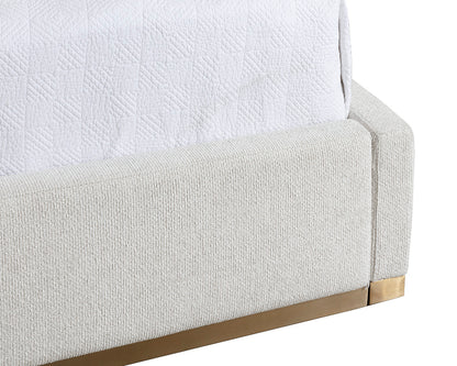 NAHLA NEMU BED - KING - RHEA LIGHT BARLEY