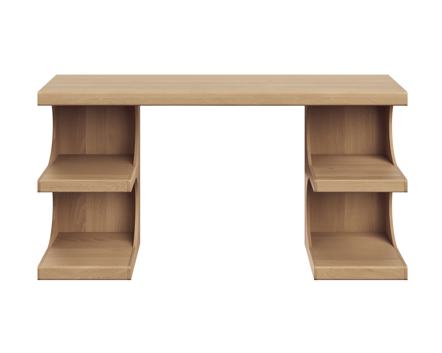 NAHLA CATRINE DESK - RUSTIC OAK