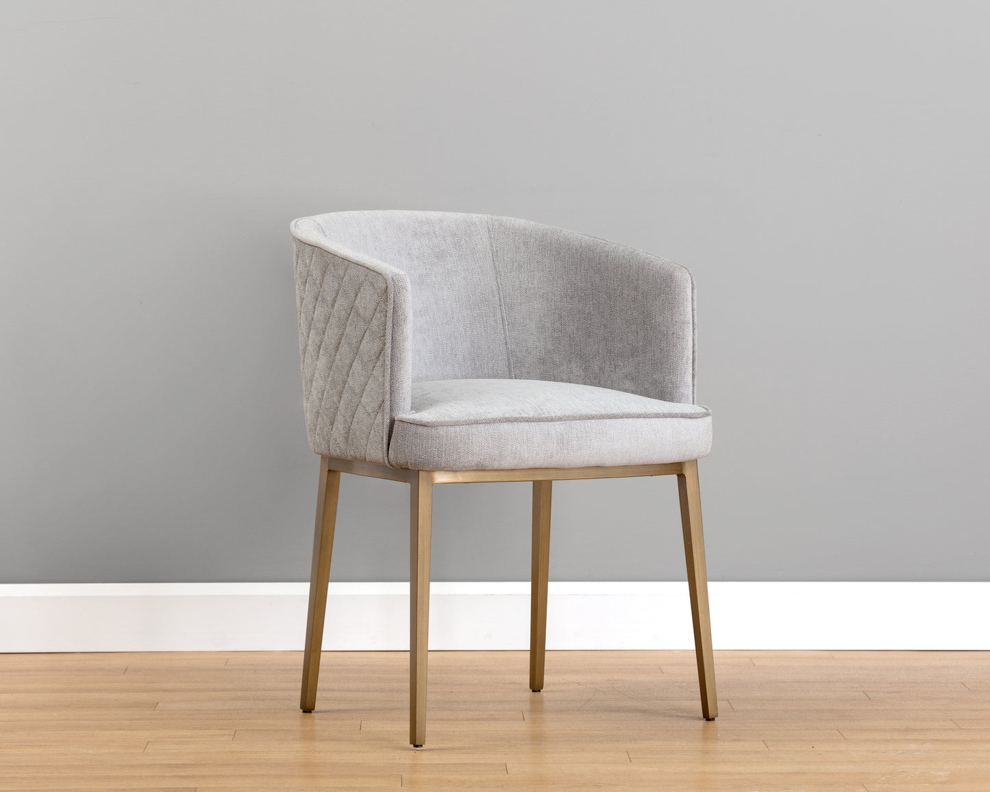 NAHLA CORNELLA DINING ARMCHAIR - POLO CLUB STONE