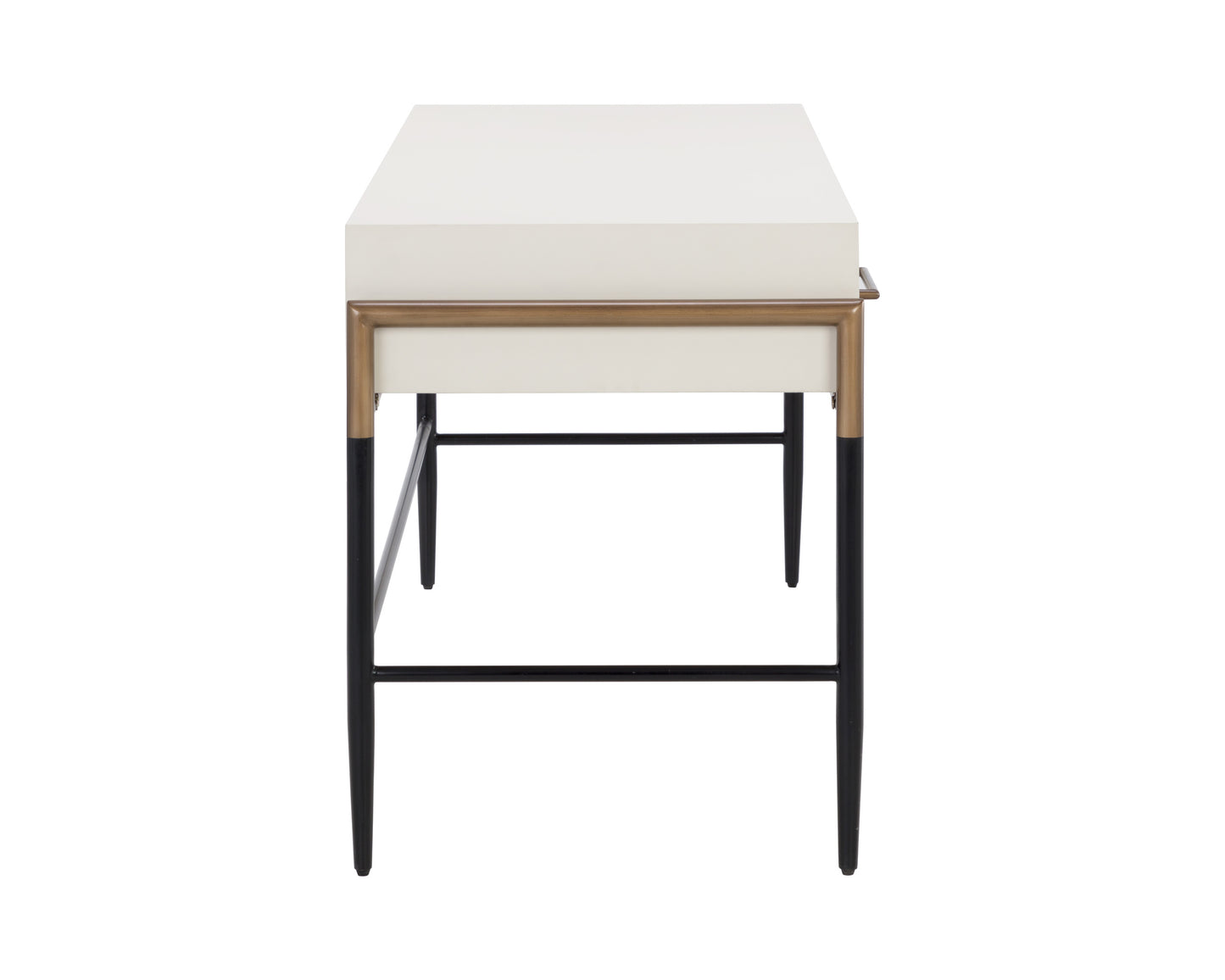 NAHLA WELDRICK DESK - OYSTER