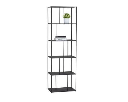 NAHLA EIFFEL BOOKCASE - SMALL - BLACK