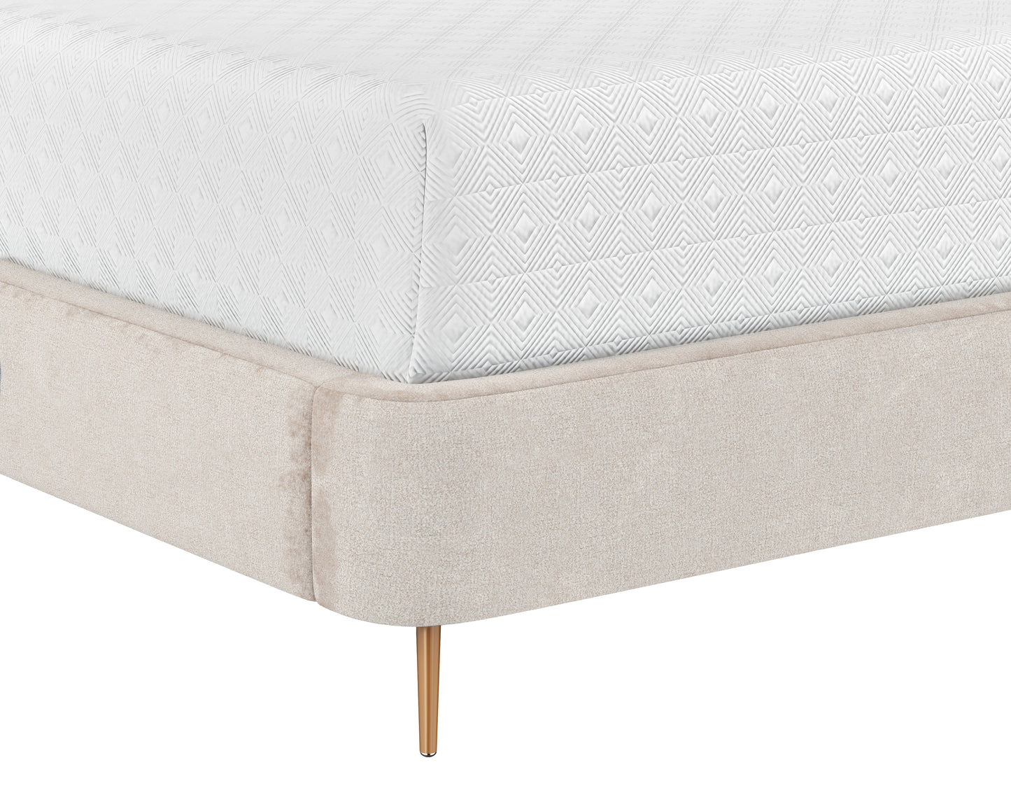 NAHLA TIERRA BED - QUEEN - BERGEN TAUPE