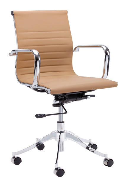 NAHLA TYLER OFFICE CHAIR - TAN