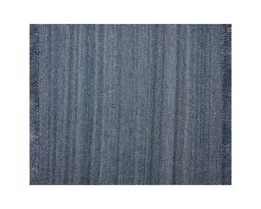 NAHLA LINDAU HAND-WOVEN RUG - TEAL - 8' X 10'