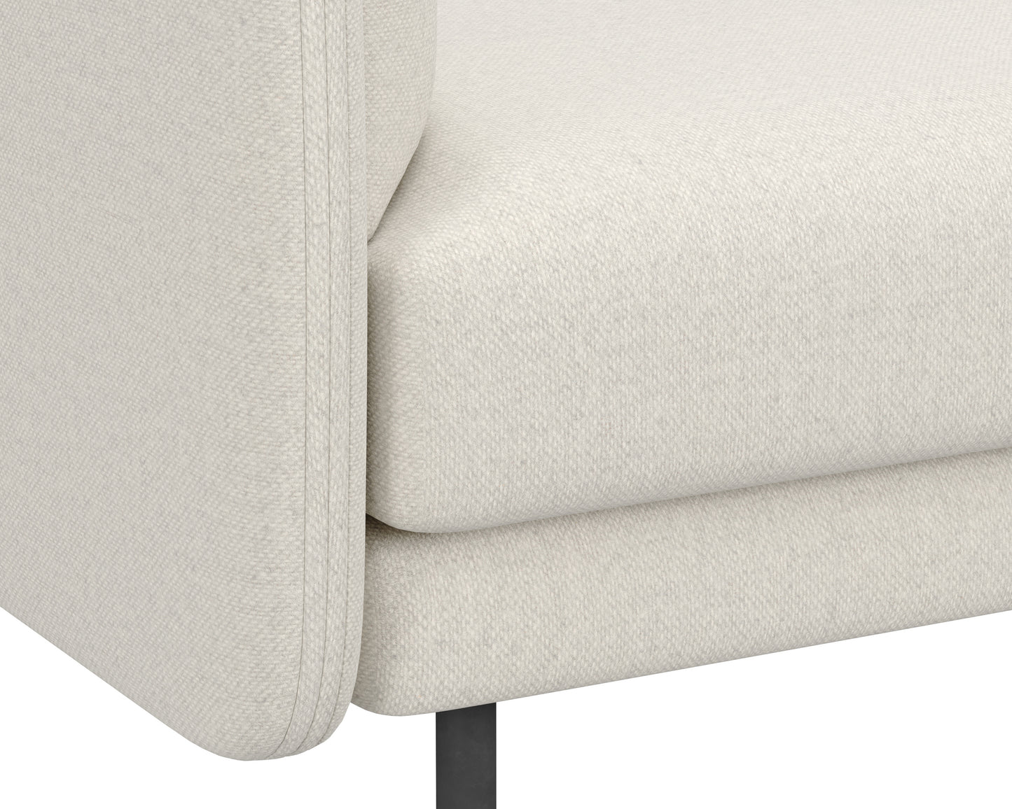 NAHLA LUELLA ARMCHAIR - MINA IVORY