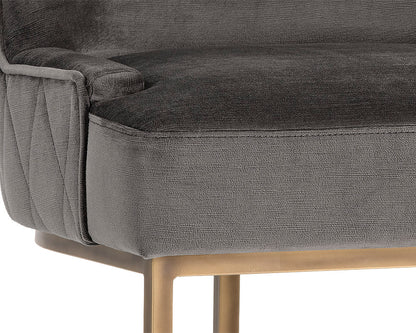 NAHLA FLORENCE DINING CHAIR - PICCOLO PEBBLE