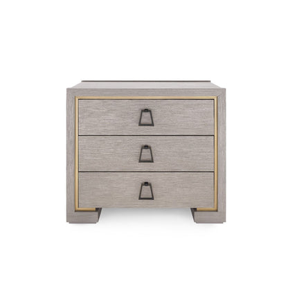 BLAKE 3-DRAWER SIDE TABLE