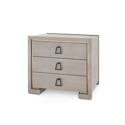 BLAKE 3-DRAWER SIDE TABLE