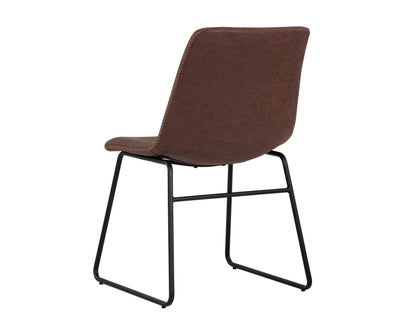 NAHLA CAL DINING CHAIR - ANTIQUE BROWN