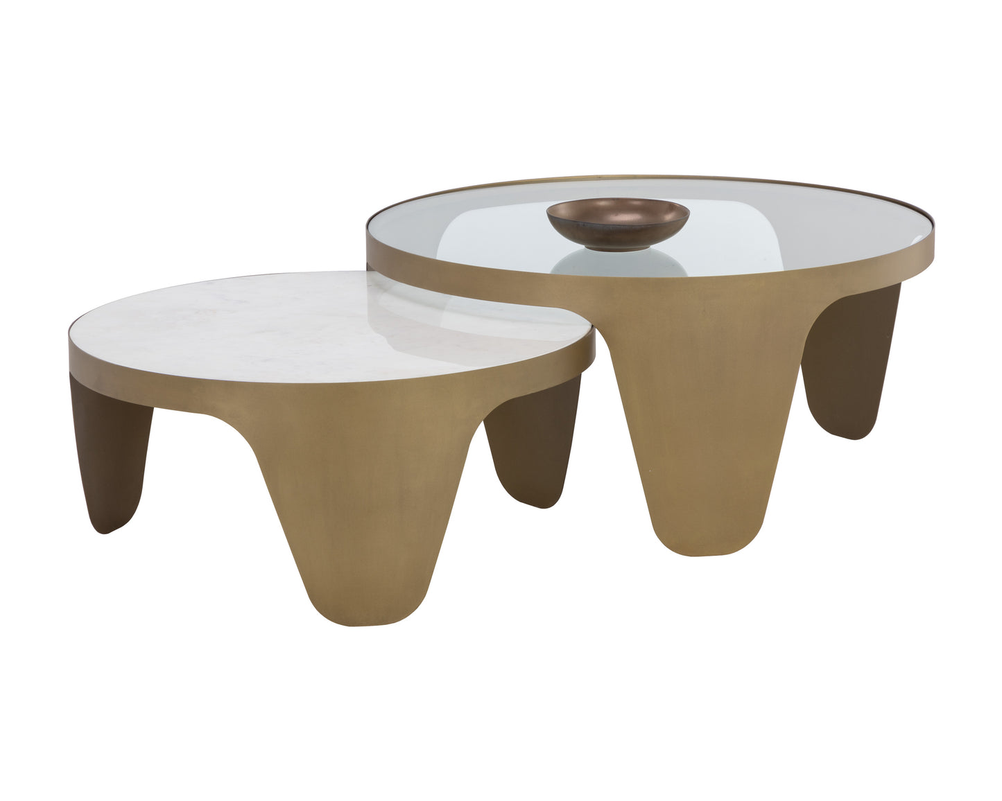 NAHLA MYSARIA NESTING COFFEE TABLES (SET OF 2)