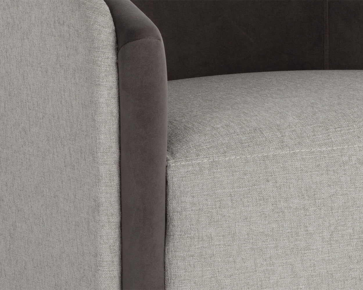 NAHLA SHEVA ARMCHAIR - ERNST SANDSTONE / MEG ASH