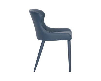 NAHLA EVORA DINING CHAIR - DILLON THUNDER