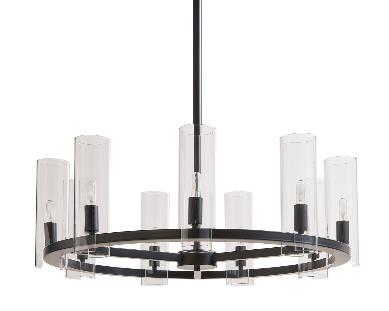 NAHLA CLARABELLE CHANDELIER - SMALL - BLACK