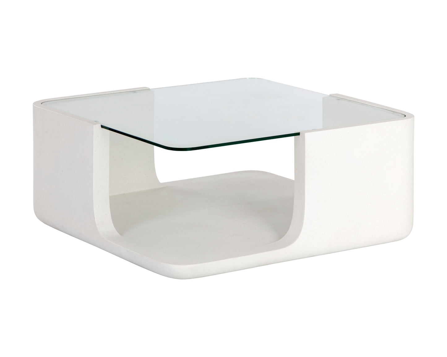 NAHLA ODIS COFFEE TABLE - WHITE