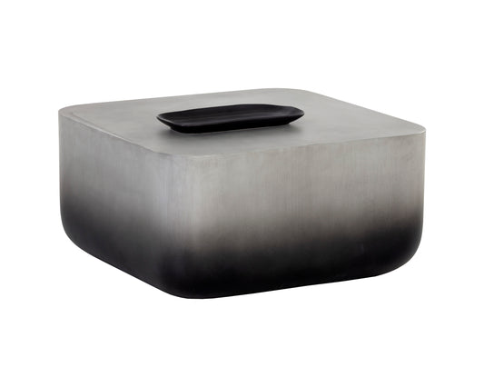 NAHLA STRUT COFFEE TABLE - BLACK OMBRE