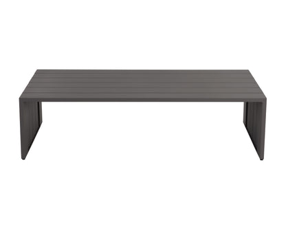 NAHLA VERIN COFFEE TABLE - WARM GREY