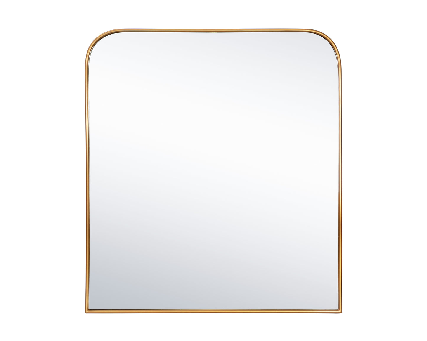 NAHLA CALABASAS WALL MIRROR - BRASS