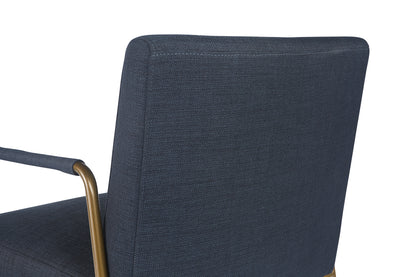 NAHLA BALFORD DINING ARMCHAIR - ARENA NAVY