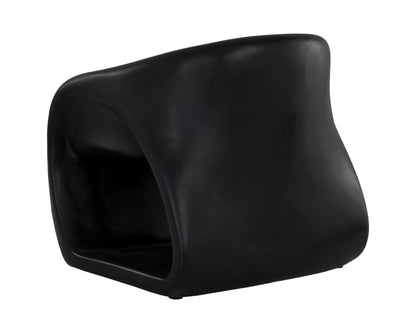 NAHLA ORSON LOUNGE CHAIR - BLACK