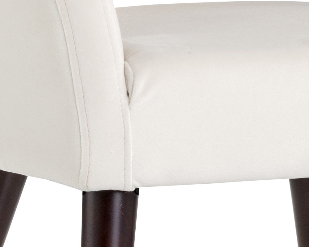 NAHLA ADELAIDE DINING ARMCHAIR - CALICO CREAM