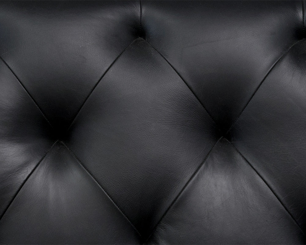 NAHLA WESTIN SOFA - VINTAGE BLACK NIGHT LEATHER