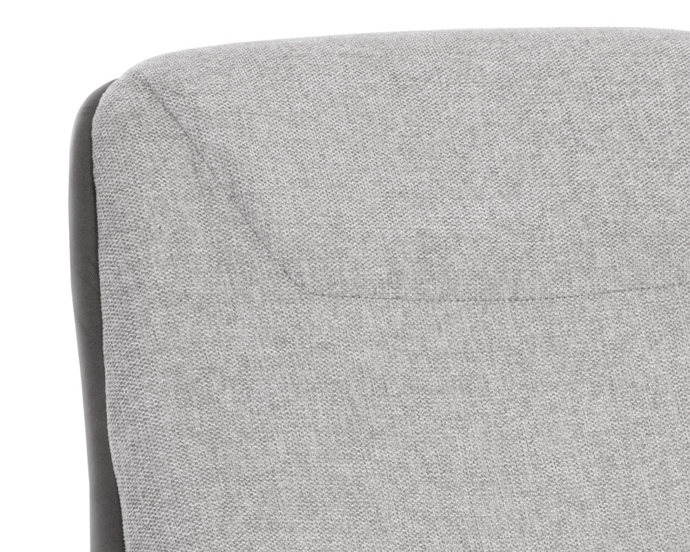 NAHLA LUCIER LOUNGE CHAIR - BELFAST HEATHER GREY / BRAVO ASH