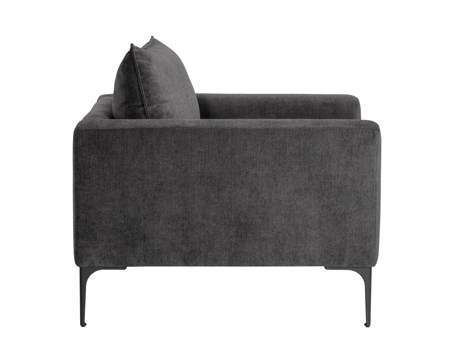 NAHLA VIRGO ARMCHAIR - POLO CLUB KOHL GREY