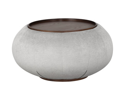 NAHLA ZENZI STORAGE COFFEE TABLE - POLO CLUB STONE