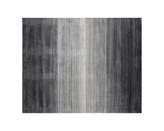 NAHLA LAGOS HAND-LOOMED RUG - GREY - 8' X 10'